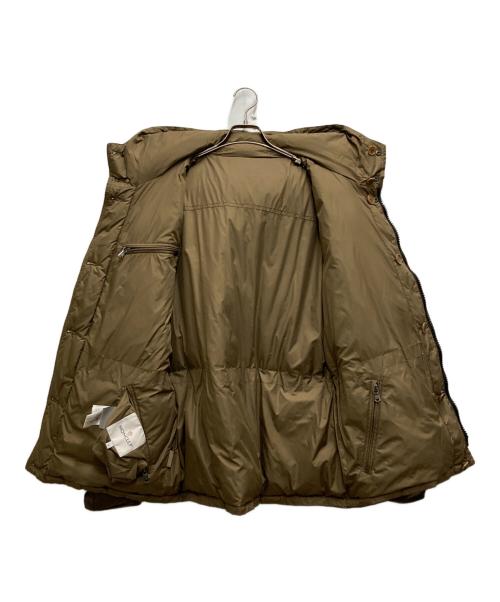 MONCLER（モンクレール）MONCLER (モンクレール) リバーシブルダウンジャケット ブラウン サイズ:3の古着・服飾アイテム