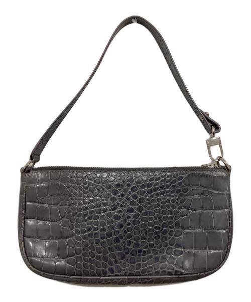 BYFAR（バイファー）BYFAR (バイファー) クロコワンショルダーバッグ グレーの古着・服飾アイテム
