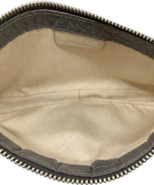 BYFAR（バイファー）BYFAR (バイファー) クロコワンショルダーバッグ グレーの古着・服飾アイテム