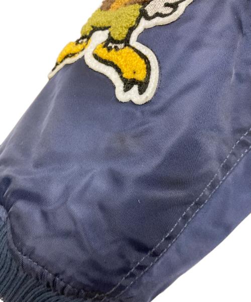 TOP GUN（トップガン）TOP GUN (トップガン) ワッペン付きMA-1フライトジャケット ネイビー サイズ:Ⅿの古着・服飾アイテム