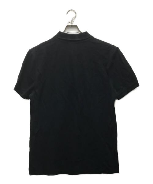 maison kitsune（アシッドメゾンキツネ）maison kitsune (アシッドメゾンキツネ) フォックスヘッド ポロシャツ ブラック サイズ:XLの古着・服飾アイテム