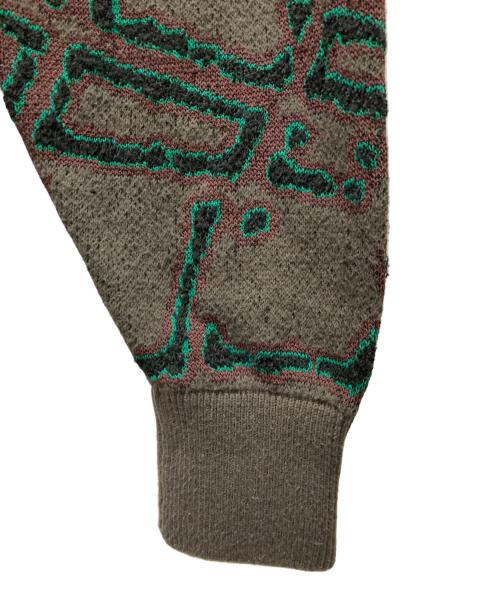 BAL（バル）BAL (バル) NET JANET JACQUARD COTTON CREWNECK SWEATER グレー サイズ:２の古着・服飾アイテム