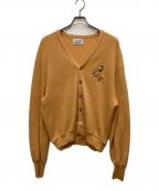 robert bruceロバートブルース）の古着「60's~70's  アクリル混カーディガン」｜オレンジ