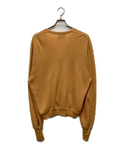 robert bruce（ロバートブルース）ROBERT BRUCE (ロバートブルース) 60's~70's  アクリル混カーディガン オレンジ サイズ:Lの古着・服飾アイテム