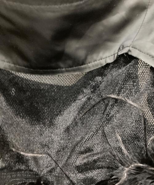 PRANK PROJECT（プランクプロジェクト）PRANK PROJECT (プランクプロジェクト) コンビネーションキャミソールダブルフェザーファー ブラック サイズ:FREEの古着・服飾アイテム