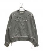 PRANK PROJECTプランクプロジェクト）の古着「Western Motif Sweat」｜グレー