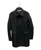 BURBERRY BLACK LABELバーバリーブラックレーベル）の古着「ステンカラーコート」｜ブラック