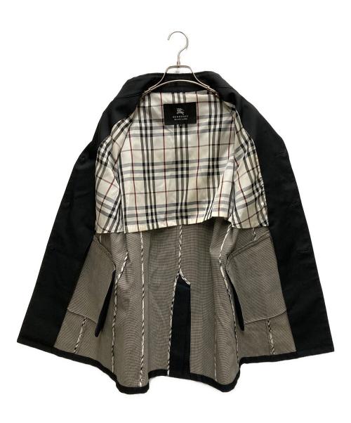 BURBERRY BLACK LABEL（バーバリーブラックレーベル）BURBERRY BLACK LABEL (バーバリーブラックレーベル) ステンカラーコート ブラック サイズ:Mの古着・服飾アイテム