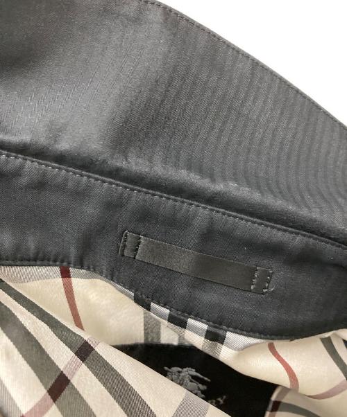 BURBERRY BLACK LABEL（バーバリーブラックレーベル）BURBERRY BLACK LABEL (バーバリーブラックレーベル) ステンカラーコート ブラック サイズ:Mの古着・服飾アイテム