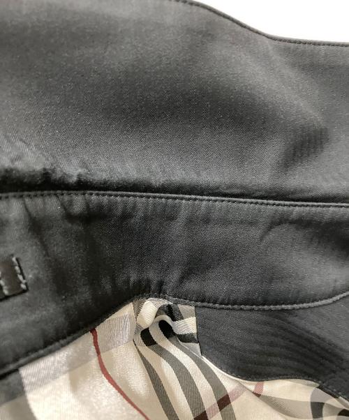 BURBERRY BLACK LABEL（バーバリーブラックレーベル）BURBERRY BLACK LABEL (バーバリーブラックレーベル) ステンカラーコート ブラック サイズ:Mの古着・服飾アイテム