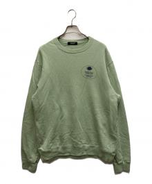 UNDERCOVER（アンダーカバー）の古着「24AW Kosmik-Musik長袖スウェット」｜グリーン