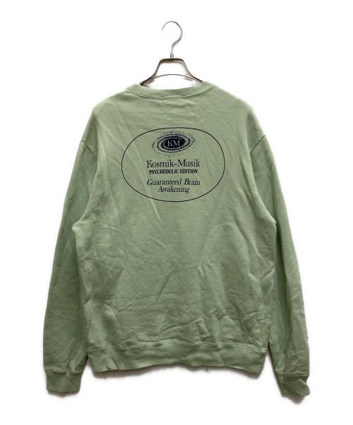 UNDERCOVER（アンダーカバー）UNDERCOVER (アンダーカバー) 24AW Kosmik-Musik長袖スウェット グリーン サイズ:4の古着・服飾アイテム