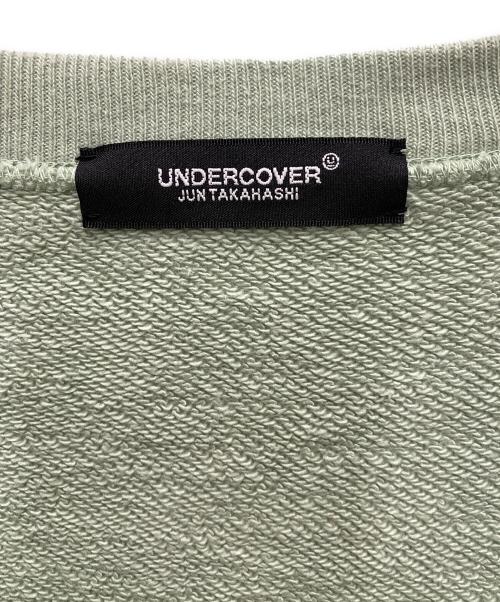 UNDERCOVER（アンダーカバー）UNDERCOVER (アンダーカバー) 24AW Kosmik-Musik長袖スウェット グリーン サイズ:4の古着・服飾アイテム