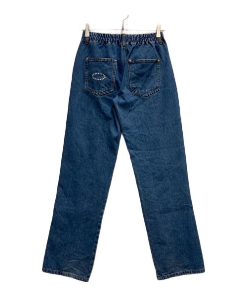 SICKO（シッコ）SICKO (シッコ) AFB (エーエフビー) スタッズ付きデニムパンツ インディゴ サイズ:Ⅿの古着・服飾アイテム