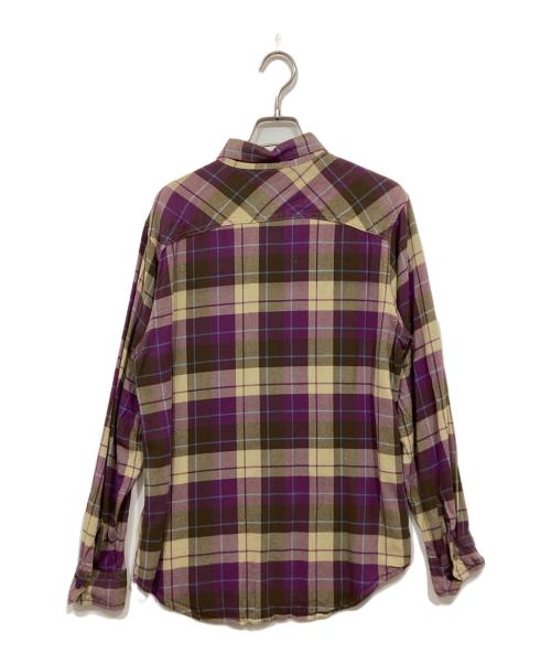 Hysteric Glamour（ヒステリックグラマー）Hysteric Glamour (ヒステリックグラマー) チェックシャツ パープル サイズ:Ｍの古着・服飾アイテム
