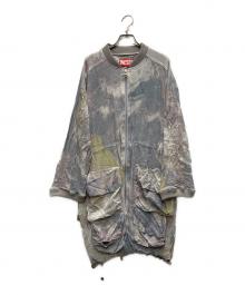 DIESEL（ディーゼル）の古着「ジップアップ 総柄ドレス」｜グレー