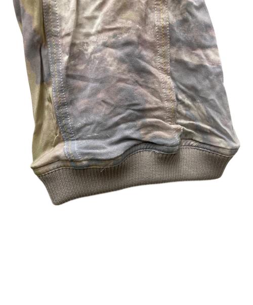 DIESEL（ディーゼル）DIESEL (ディーゼル) ジップアップ 総柄ドレス グレー サイズ:Mの古着・服飾アイテム