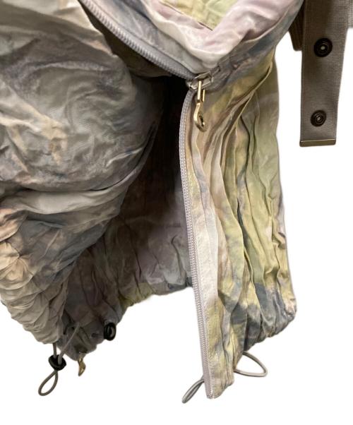 DIESEL（ディーゼル）DIESEL (ディーゼル) ジップアップ 総柄ドレス グレー サイズ:Mの古着・服飾アイテム