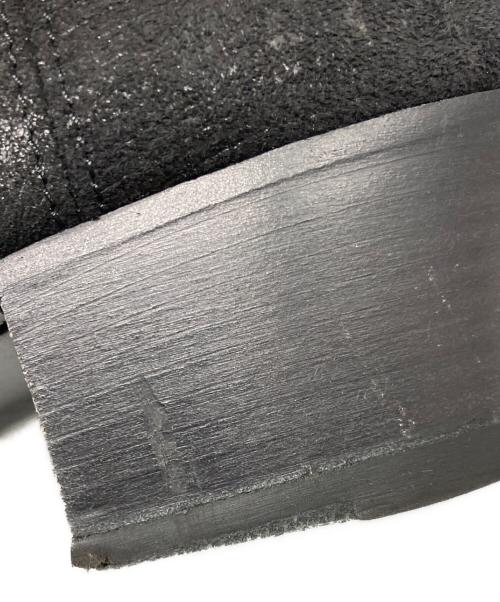 Saint Laurent Paris（サンローランパリ）Saint Laurent Paris (サンローランパリ) 型押しサイドゴアヒールブーツ ブラック サイズ:43の古着・服飾アイテム