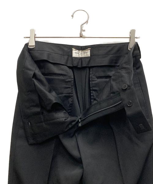 Saint Laurent Paris（サンローランパリ）Saint Laurent Paris (サンローランパリ) ウールダブルブレストセットアップ ブラック サイズ: JK;46 PT;46の古着・服飾アイテム