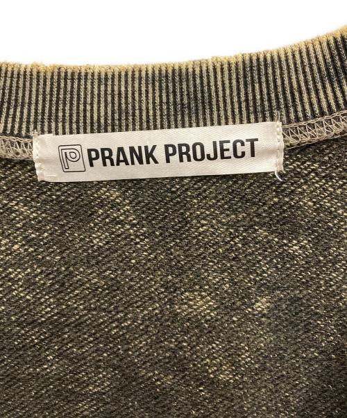 PRANK PROJECT（プランクプロジェクト）PRANK PROJECT (プランクプロジェクト) Layered Pigment Sweatshirt イエロー サイズ:FREEの古着・服飾アイテム
