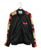 amokアモク）の古着「Knit Track Jackets」｜ブラック