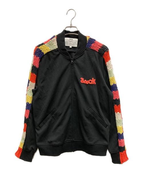 amok（アモク）amok (アモク) Knit Track Jackets ブラック サイズ:Sの古着・服飾アイテム