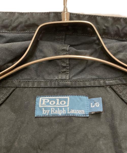 POLO RALPH LAUREN（ポロ・ラルフローレン）POLO RALPH LAUREN (ポロ・ラルフローレン) 90sジップパーカー ブラック サイズ:Ⅼの古着・服飾アイテム