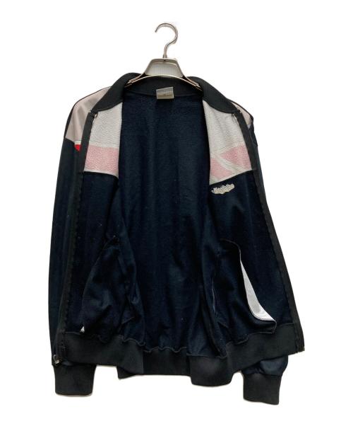 adidas（アディダス）adidas (アディダス) 80sトラックジャケット ブラック サイズ:Mの古着・服飾アイテム