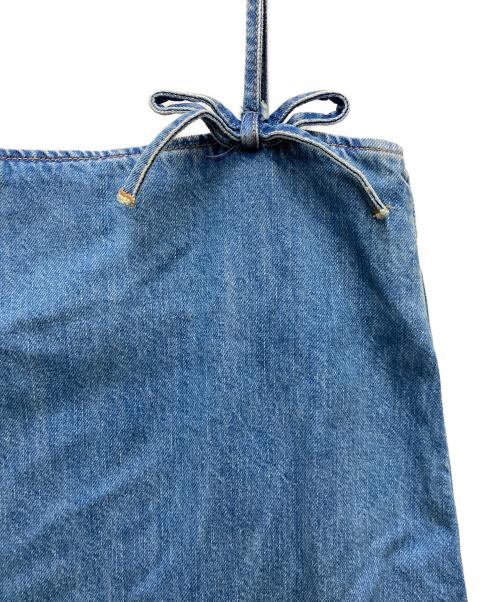 GANNI（ガニー）Ganni (ガニー) デニムキャミミニドレス インディゴ サイズ:34の古着・服飾アイテム