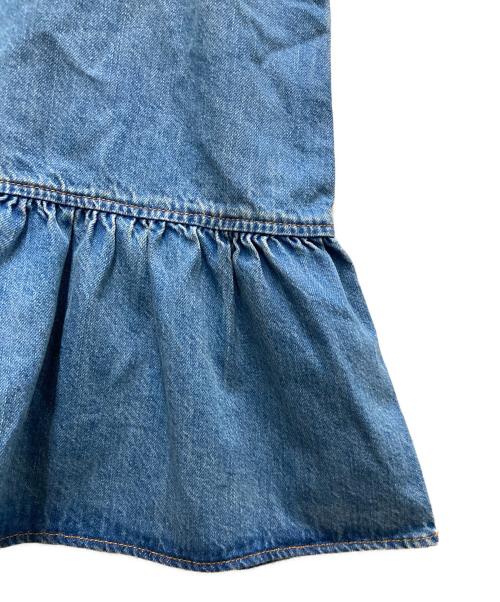 GANNI（ガニー）Ganni (ガニー) デニムキャミミニドレス インディゴ サイズ:34の古着・服飾アイテム