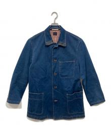 PAPAS（パパス）の古着「デニムカバーオール」｜ブルー