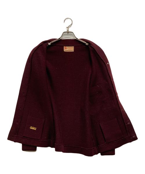 LETTERMAN'S（レターマンズ）LETTERMAN'S (レターマンズ) レタードカーディガン レッド サイズ:不明の古着・服飾アイテム