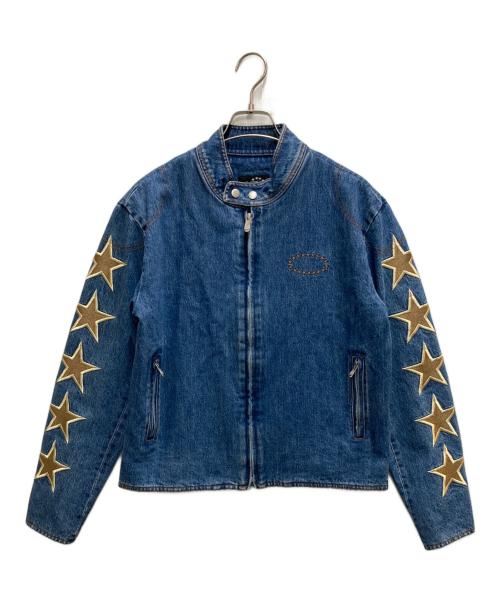 AFB（エーエフビー）AFB (エーエフビー) モーターサイクル デニム ジャケット インディゴ サイズ:Mの古着・服飾アイテム