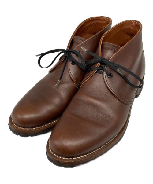 RED WING（レッドウィング）RED WING (レッドウィング) ベックマンチャッカブーツ ブラウン サイズ:US 7 1/2の古着・服飾アイテム