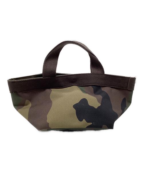 Herve Chapelier（エルベシャプリエ）Herve Chapelier (エルベシャプリエ) 舟型トートS カモフラハンドバッグ グリーンの古着・服飾アイテム