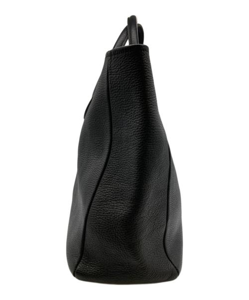 YOUNG & OLSEN The DRYGOODS STORE（ヤングアンドオルセン ザ ドライグッズストア）YOUNG & OLSEN The DRYGOODS STORE (ヤングアンドオルセン ザ ドライグッズストア) シボ革トートバッグ ブラックの古着・服飾アイテム