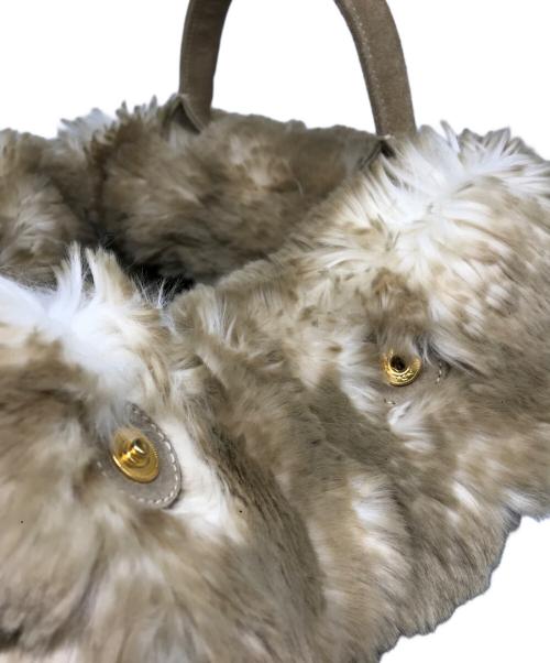 PRADA（プラダ）PRADA (プラダ) カナパファートートバッグ ネイビーの古着・服飾アイテム