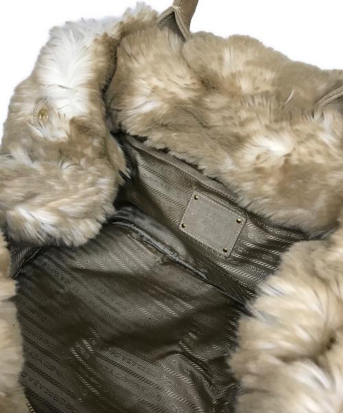 PRADA（プラダ）PRADA (プラダ) カナパファートートバッグ ネイビーの古着・服飾アイテム