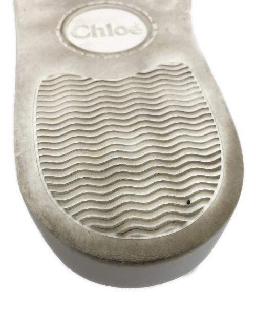 Chloe（クロエ）Chloe (クロエ) Lauren /レーススニーカー ネイビー サイズ:37の古着・服飾アイテム