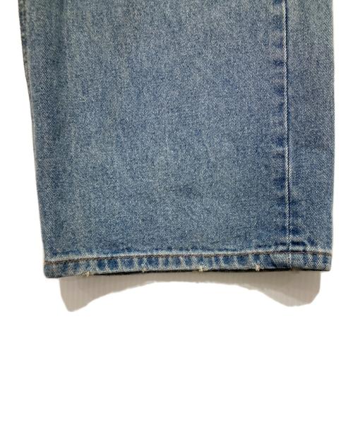 ARPEGE STORY（アルページュストーリー）Arpege story (アルページュストーリー) ワイドデニムパンツ ブルーの古着・服飾アイテム