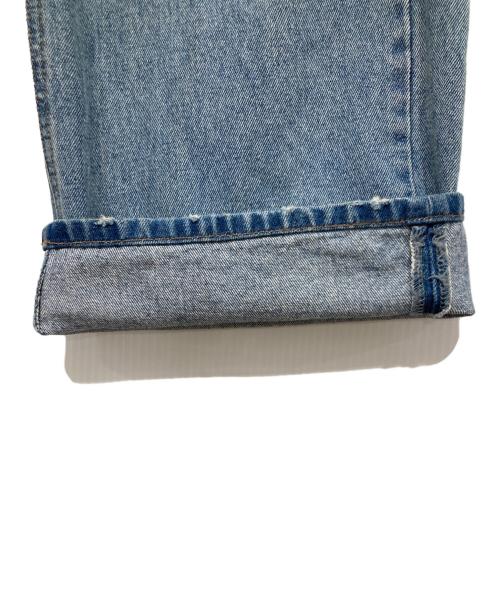 ARPEGE STORY（アルページュストーリー）Arpege story (アルページュストーリー) ワイドデニムパンツ ブルーの古着・服飾アイテム