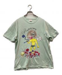 SUPREME（シュプリーム）の古着「Daniel Johnston Kill Em All Tee」｜グリーン