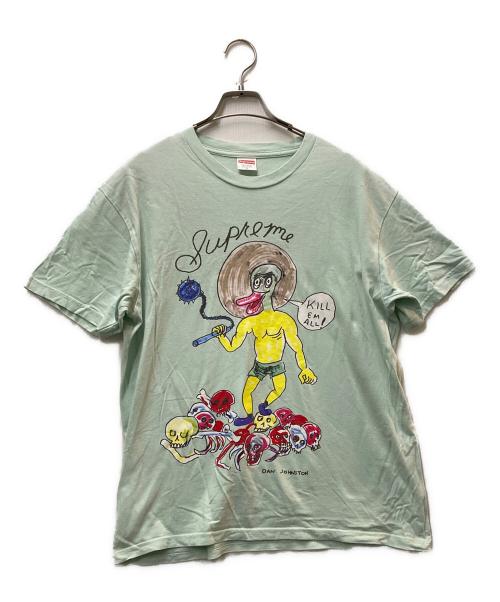 SUPREME（シュプリーム）Supreme (シュプリーム) Daniel Johnston Kill Em All Tee グリーン サイズ:Mの古着・服飾アイテム