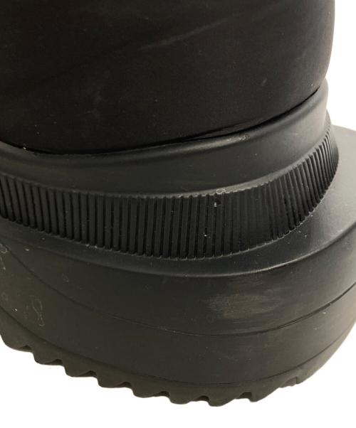 YELLO（イエロ）YELLO (イエロ) ナイロンショートブーツ ブラック サイズ:Lの古着・服飾アイテム