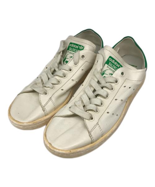 adidas（アディダス）adidas (アディダス) BALENCIAGA (バレンシアガ) STAN SMITHローカットスニーカー ホワイト サイズ:22.5cmの古着・服飾アイテム