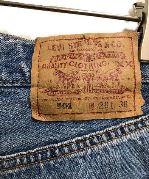 LEVI'S（リーバイス）LEVI'S (リーバイス) 90s 501デニムパンツ ブルー サイズ: 71cm (W28)の古着・服飾アイテム