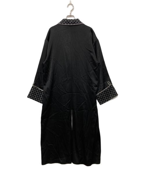 KIIRO（キイロ）KIIRO (キイロ) ガウンコート ブラック サイズ:Ｍの古着・服飾アイテム