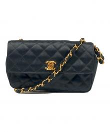 CHANEL（シャネル）の古着「サテンショルダーバッグ」｜ブラック