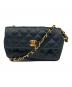 CHANEL（シャネル）の古着「サテンショルダーバッグ」｜ブラック